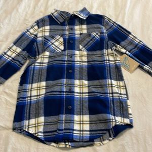 Boys flannel shirt size 10-12